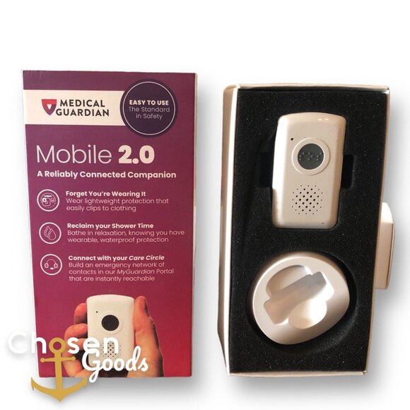 Medical Guardian Home 2.0 Complete Device Kit W Fall Sensor Home Care Elderly - Picture 2 of 5